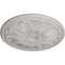 Ekena Millwork Bordeaux Ceiling Medallion (Fits Canopies up to 3 1/4"), 22 5/8"OD x 1 3/4"P, Ultra Pure White CM22BOUWF - alternate 4
